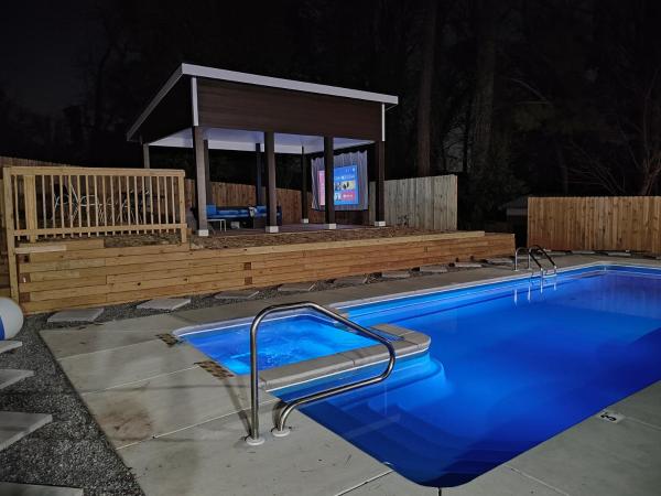 På billedet ses objektet Rare Find! Private Heated Pool & Spa - Entire Home Near ATL City Center beliggende i byen Atlanta.