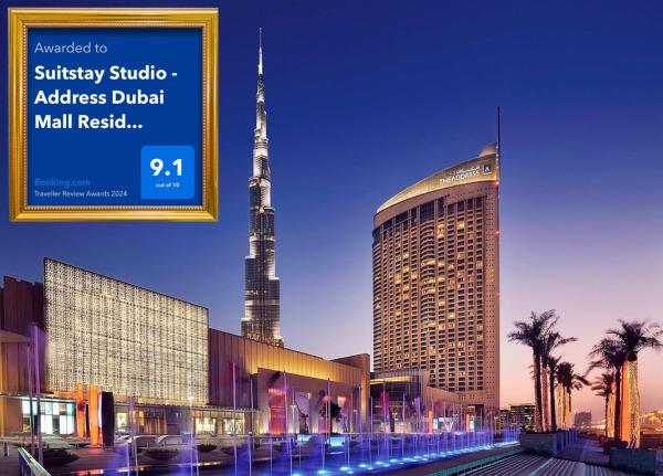 Na fotografii je vidět objekt Fashion avenue - Formerly Address Dubai Mall Residence nacházející se ve městě Dubaj.