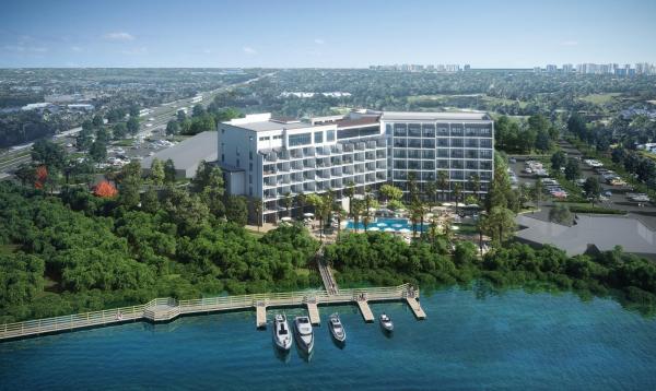 Na zdjęciu widoczny jest obiekt The Perry Hotel Naples położony w mieście Naples.