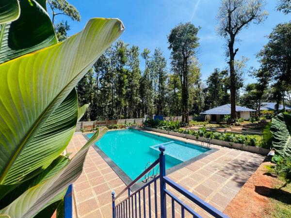 Auf dem Foto ist das Objekt Shree Kalya Resort- Chikmagalur in der Stadt Chikmagalur zu sehen.