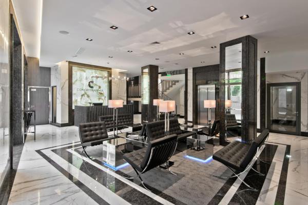 A la foto es mostra l'objecte Congress Avenue Hotel situat a la ciutat de Vílnius.