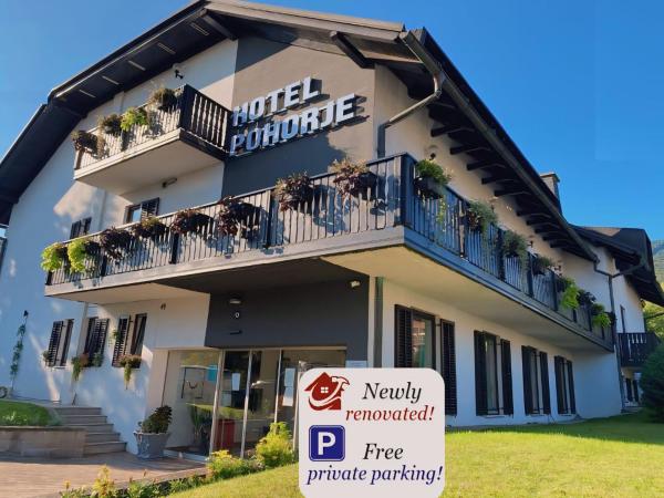 Auf dem Foto ist das Objekt Hotel Pohorje in der Stadt Maribor zu sehen.