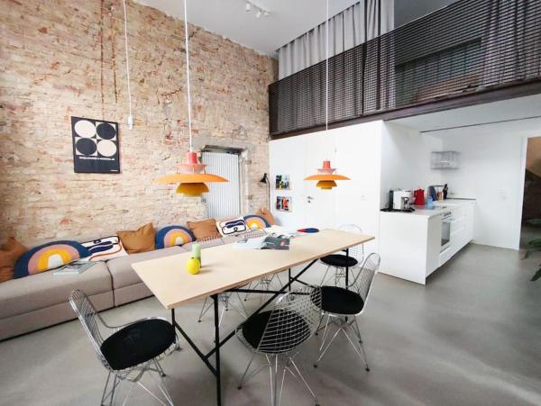 A la foto es mostra l'objecte Neue Architektur Wohnung in Mitte - Beste Lage situat a la ciutat de Berlín.