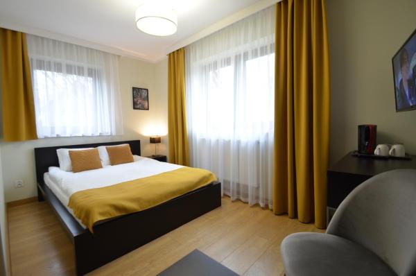 A la foto es mostra l'objecte Pokoje Premium situat a la ciutat de Karpacz.