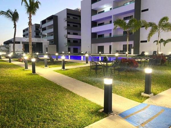 A la foto es mostra l'objecte Bello condominio en Mazatlán situat a la ciutat de Mazatlán.