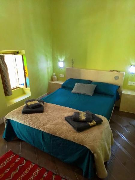Na fotografii je vidět objekt Riad Bouganville Bleu nacházející se ve městě Marakéš.