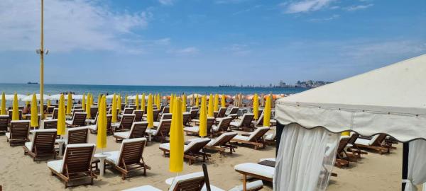 På billedet ses objektet Los Locos Beach Apartment beliggende i byen Durrës.