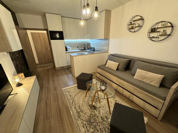 A la foto es mostra l'objecte Mountain View Apartment I - FREE PARKING situat a la ciutat de Poprad.