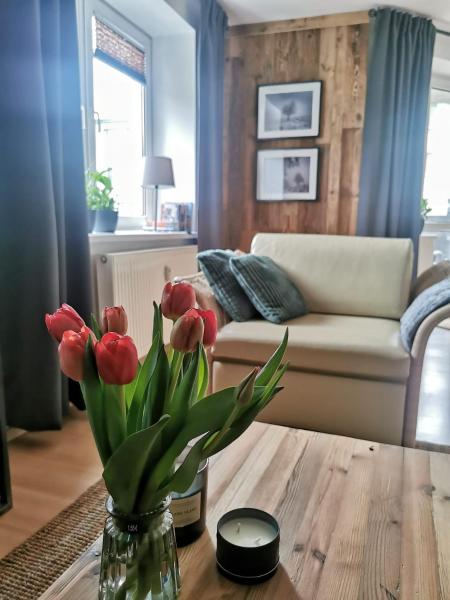 Nella foto è visibile l'oggetto Mozaika Art Apartment PL LT EN situato nella città di Suwałki.