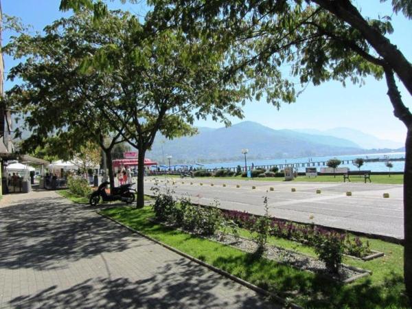 A la foto es mostra l'objecte Lake city situat a la ciutat de Ohrid.