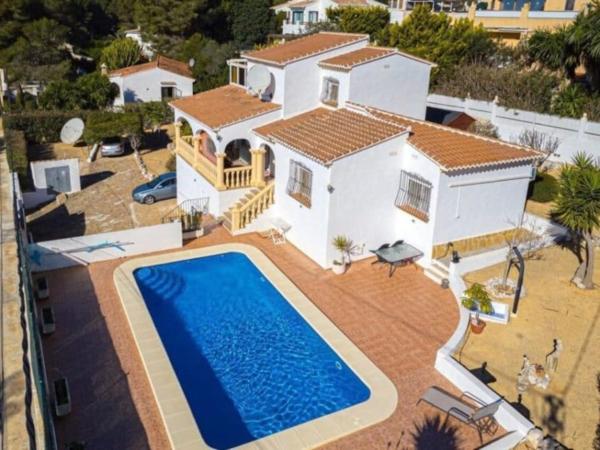 På billedet ses objektet Casa Maria Granadella, three bedroom villa with private pool beliggende i byen Jávea.