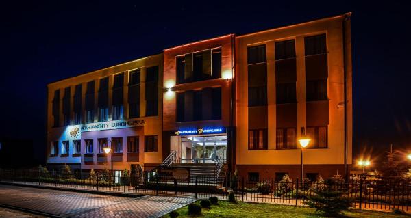 照片显示了位于Płociczno市的Apartamenty-Europejska物件。