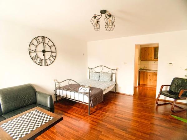 Na zdjęciu widoczny jest obiekt Apartament przy parku położony w mieście Toruń.