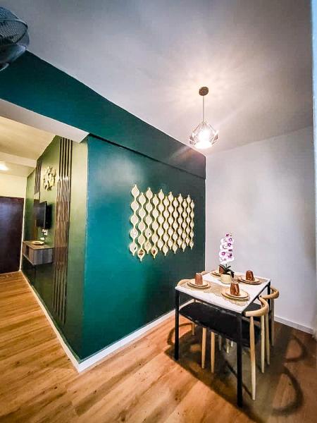 Na zdjęciu widoczny jest obiekt Mango Suite Homestay - Klebang, Melaka położony w mieście Kampong Padang.