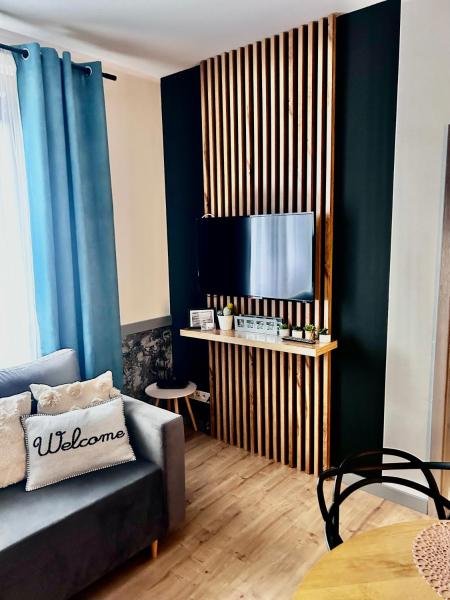 La photo montre l'objet Apartament Walczaka nr 45-MIEJSCE PARKINGOWE situé dans la ville de Santok.