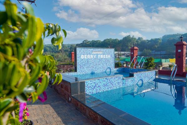 Op de foto is het object Berry Fresh Stays Mahabaleshwar With Pool te zien, gelegen in de stad Mahabaleshwar.