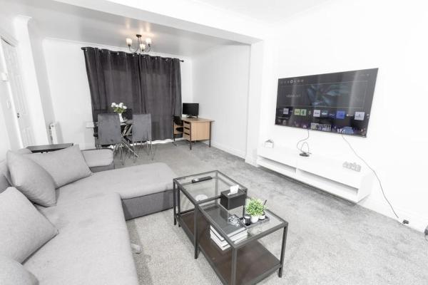 Nella foto è visibile l'oggetto Comfy 2 Bedroom House for 4 situato nella città di Strood.