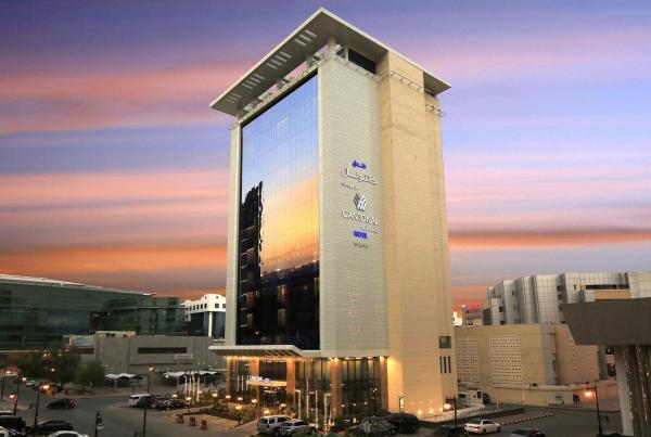 En la foto se muestra el objeto Cantonal Hotel by Warwick ubicado en la ciudad de Riad.