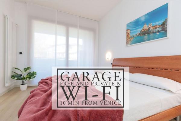 Na zdjęciu widoczny jest obiekt [10 min from Venice] [Free Garage] Lovely flat położony w mieście Mestre.