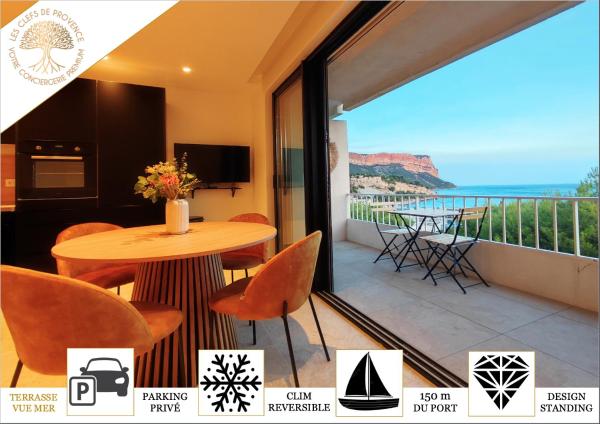Na fotografii je vidět objekt L'Ipanema - Standing T2 + Balcon nacházející se ve městě Cassis.