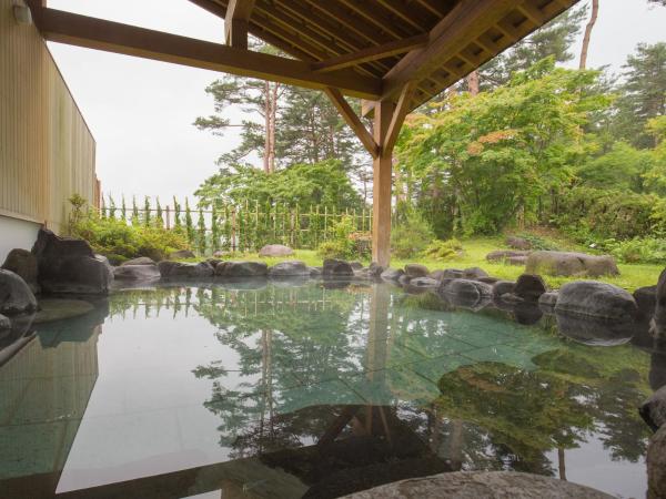写真にはRokugō市にある千畑温泉 サン・アールが写っています。