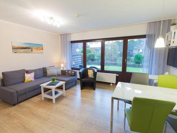 På billedet ses objektet Ferienwohnung Hoffmann, FeWo Vermittlung Nordsee beliggende i byen Dangast.