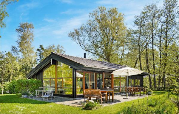 A la foto es mostra l'objecte Holiday Home Jægerstien Jægerspris Iv situat a la ciutat de Hornsved.
