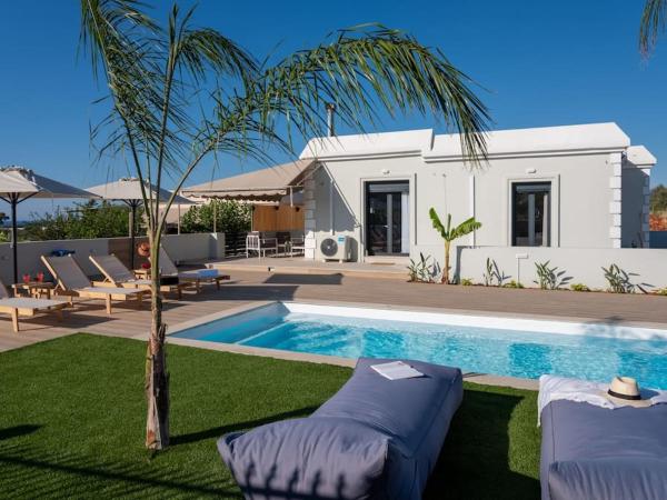 En la foto se muestra el objeto Villa Helia by Smaris Collection in MALIA ubicado en la ciudad de Kartsindanós.