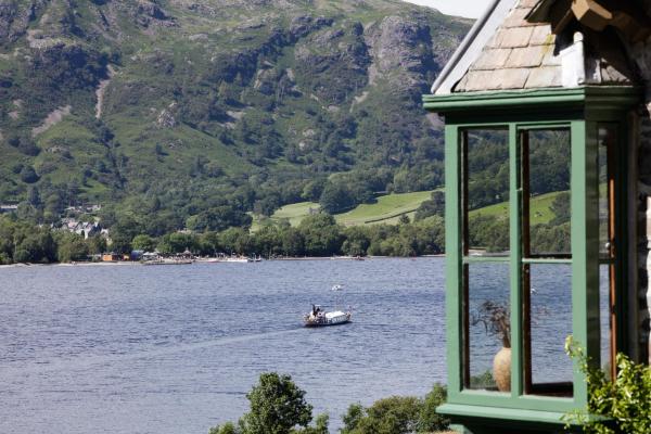 På billedet ses objektet Brantwood Lodge beliggende i byen Coniston.