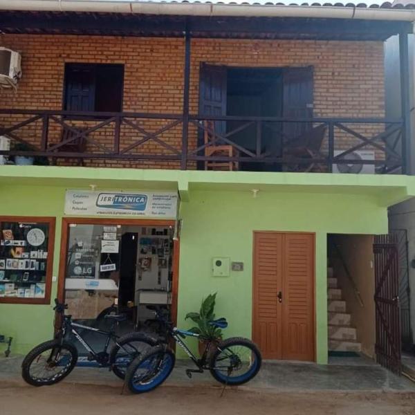 A la foto es mostra l'objecte Jk casas de praia situat a la ciutat de Jericoacoara.