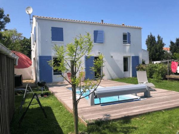 På billedet ses objektet Maison avec Piscine Chauffée, Proche Plages et Commodités, Wifi/Fibre, Piano – Chéray, Oléron - FR-1-778-8 beliggende i byen Le Trait dʼUnion.