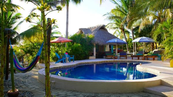 På billedet ses objektet OCEAN OASIS HOTEL - adult only, four casitas boutique resort beliggende i byen Coyote.