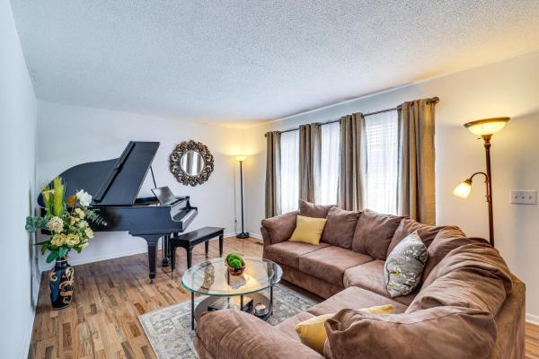 På bildet vises objektet Peaceful Trenton Home with Patio Near Hiking! som ligger i byen Bryant.
