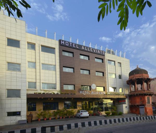 A la foto es mostra l'objecte Hotel Alleviate situat a la ciutat de Agra.