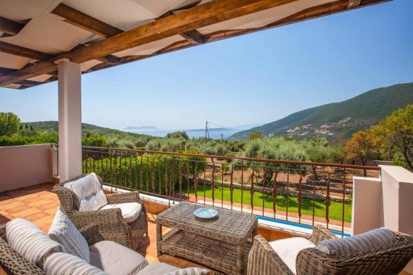 A la foto es mostra l'objecte Villa Maria Sivota situat a la ciutat de Sivota.
