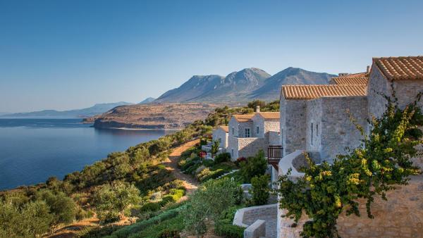 A la foto es mostra l'objecte BASSA MAINA Villas & Suites situat a la ciutat de Areopoli.