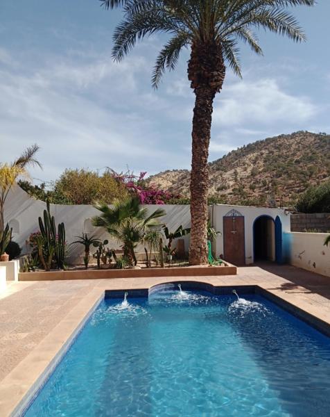 A la foto es mostra l'objecte VILLA ESCALE PARADIS 15 pers 7ch 6 sdb piscine garage situat a la ciutat de Aourir.