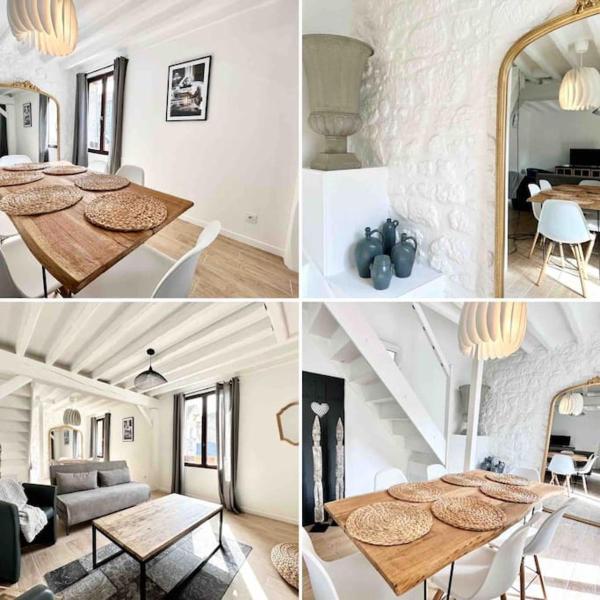 A la foto es mostra l'objecte Maison de Ville Rénovée avec Charme situat a la ciutat de Fleurines.