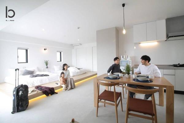 B Hotel Heiwaodori 101 - Exquisite Room For 6ppl Near Peacepark - Japan