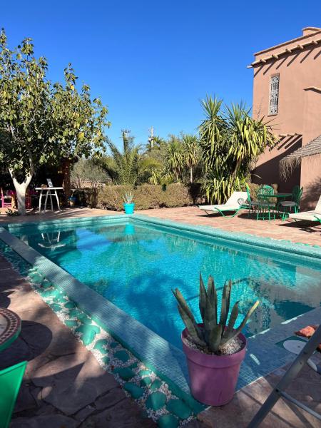 A la foto es mostra l'objecte Manzal Lahbab, 2Villas 2Bungalows 2Piscines et Jardins situat a la ciutat de Marràqueix.