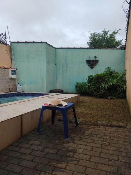 Na zdjęciu widoczny jest obiekt Casa de Praia com piscina położony w mieście Agenor de Campos.