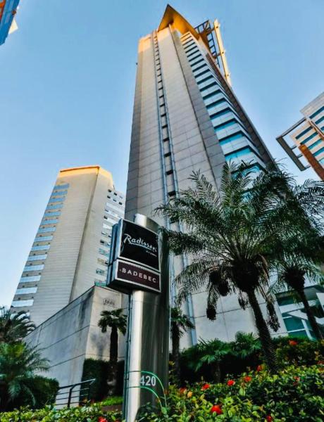 hotel Radisson suítes inside vila Olímpia, São Paulo