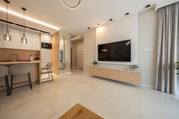Kuvassa näkyy kohde Apartament z wielkim tarasem Morska 2 Rewal 50m do morza, joka sijaitsee kaupungissa Rewal.