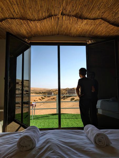 På billedet ses objektet Royal desert camp beliggende i byen Al Raka.