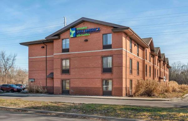 På billedet ses objektet Extended Stay America Select Suites - Detroit - Ann Arbor - University South beliggende i byen Ann Arbor.