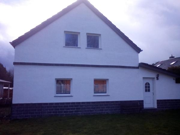 A la foto es mostra l'objecte Ferienwohnung Eulitz situat a la ciutat de Guteborn.