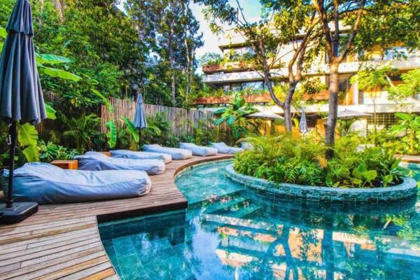 A la foto es mostra l'objecte 5 Star NEW Luxury Condo with Cenote and Infinity Pool situat a la ciutat de Tulum.