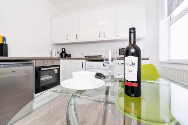 På billedet ses objektet The Urban Apartment beliggende i byen Doncaster.
