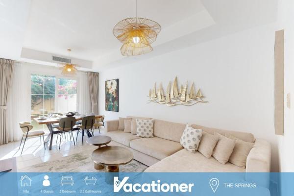 Na zdjęciu widoczny jest obiekt The Springs - Tranquil Two Bedroom Villa położony w mieście Dubaj.
