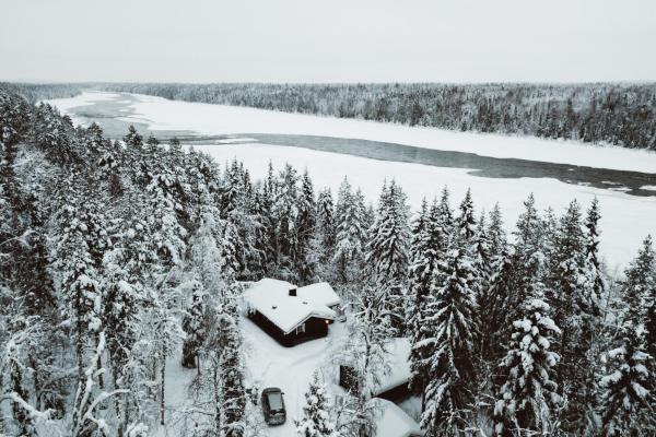 Na zdjęciu widoczny jest obiekt Villa Lappee położony w mieście Kolari.
